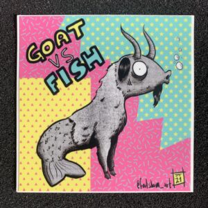 Hybrid GoatFish Decal by Foulsham_Art